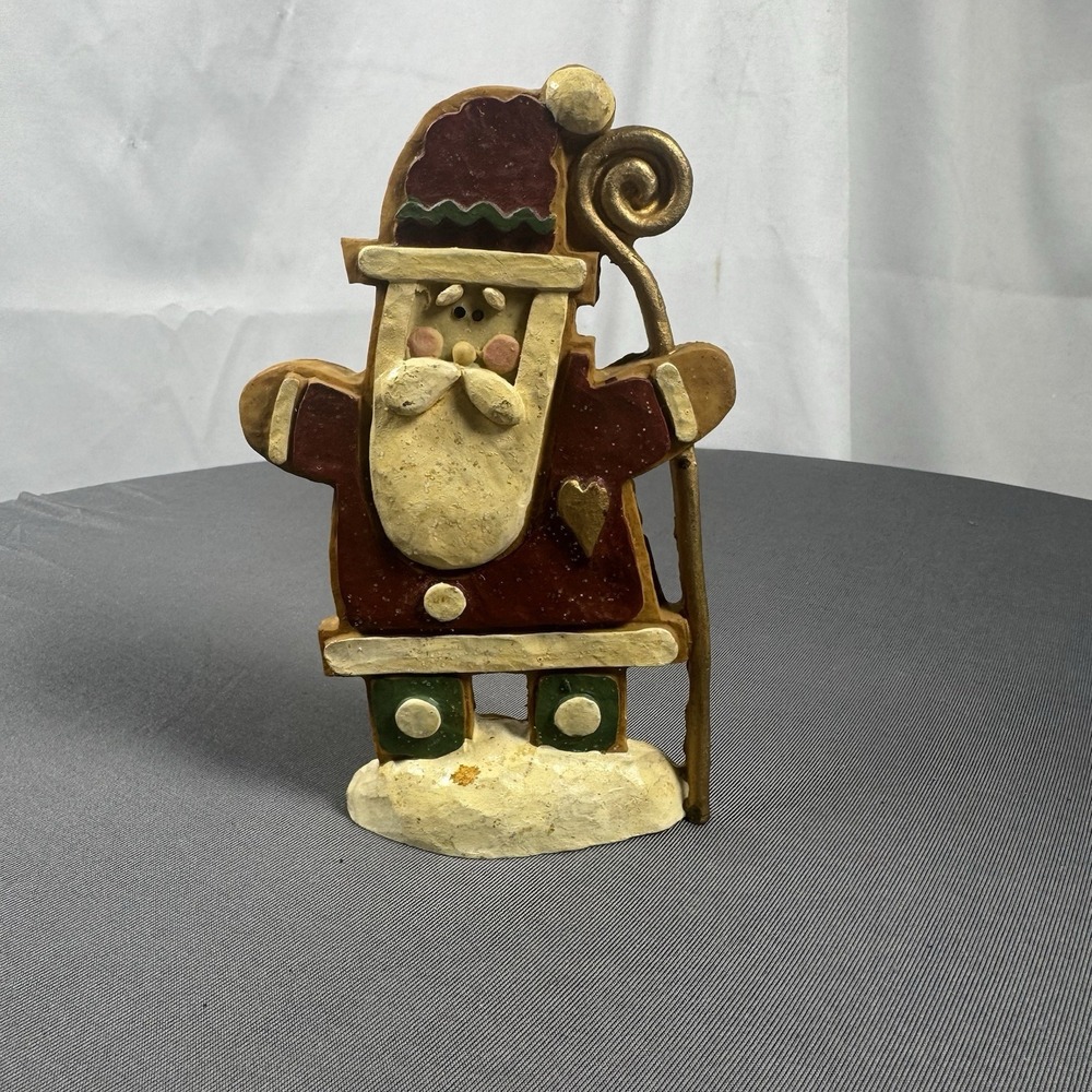 Ceramic Folk Art Santa‎